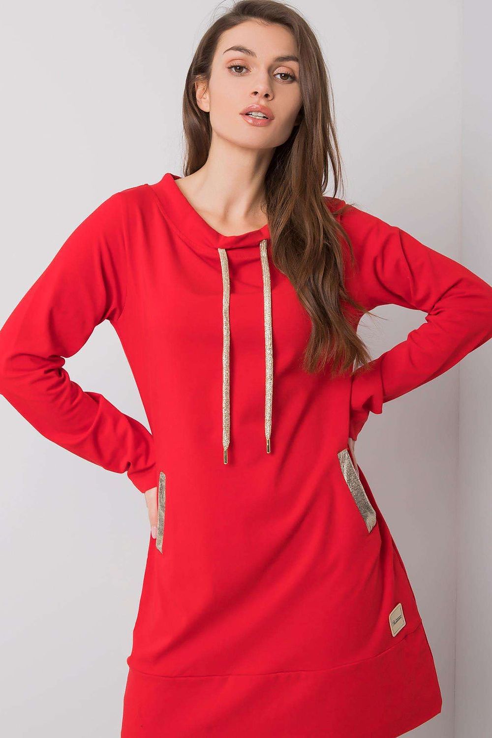 Relevance Long Sleeve Cotton Day Dress
