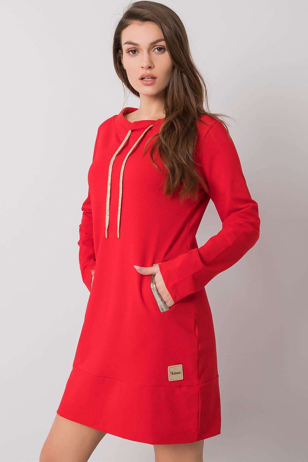 Relevance Long Sleeve Cotton Day Dress