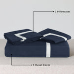 Ribbon Duvet Cover Set