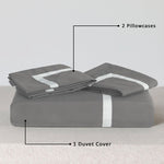 Ribbon Duvet Cover Set