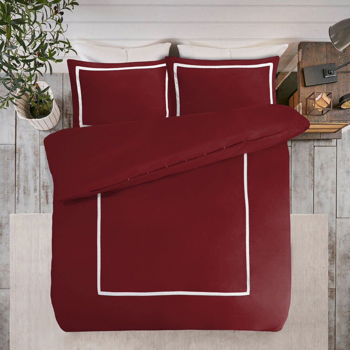 Ribbon Duvet Cover Set