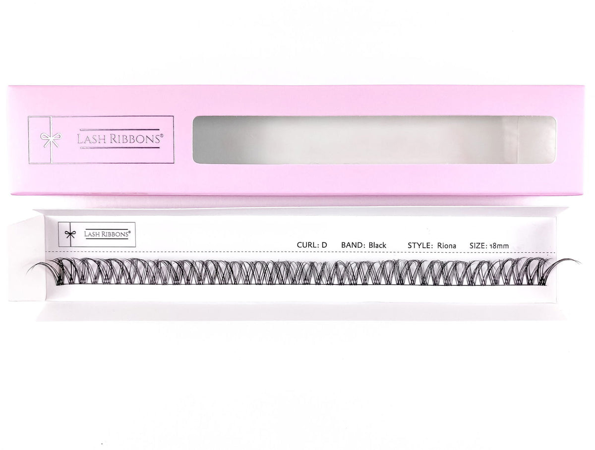 Riona - 3D 'D' Curl Lash Ribbons® 18mm