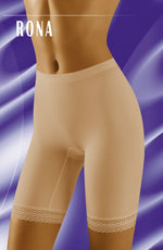 Wolbar Rona Elasticated Shaping Shorts Beige