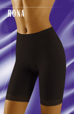 Wolbar Rona Elasticated Shaping Shorts Black