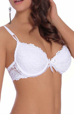 Roza Carmen White Push-up Bra