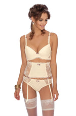 Roza Fifi Push Up Lace Bra Ivory Cream