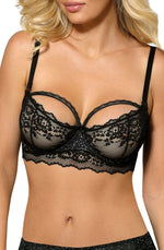 Roza Kena Black Soft Cup Lace Bra
