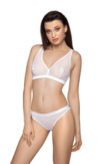 Roza Lisbet Sheer White Soft Cup Bra