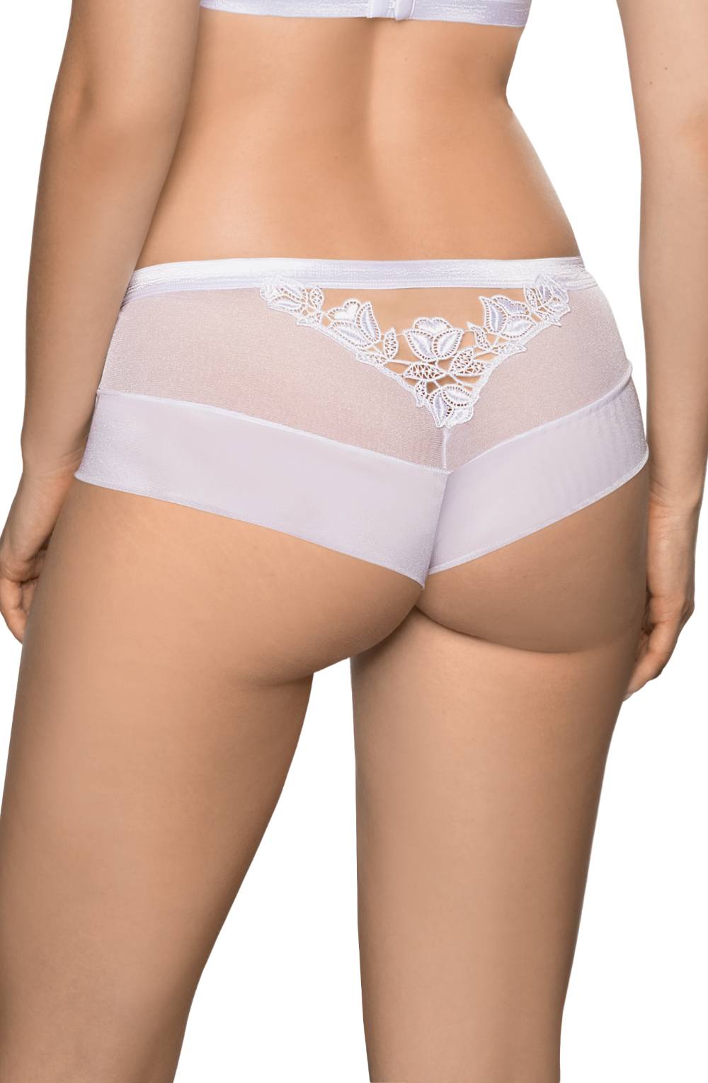 Roza Lisbet White Soft Briefs
