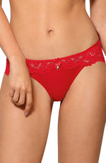 Roza Newia Red Lace Briefs