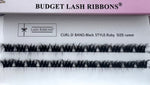 Ruby Fluff'Em Budget 'D' Curl Lash Ribbons® 12mm