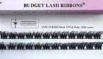 Ruby Fluff'Em Budget 'D' Curl Lash Ribbons® 14mm