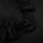 Ruffled Borders Duvet Cover Set