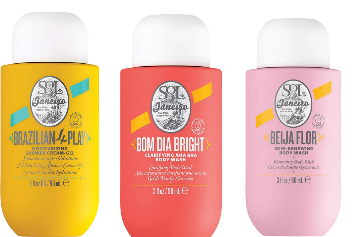 Sol de Janeiro Shower Gel Travel Size Trio Body Wash 90ml