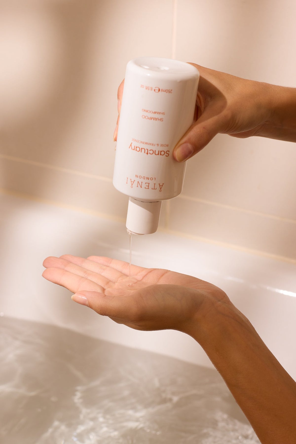 Atenai London Sanctuary Rose & Frankincense Hair Shampoo 250ml