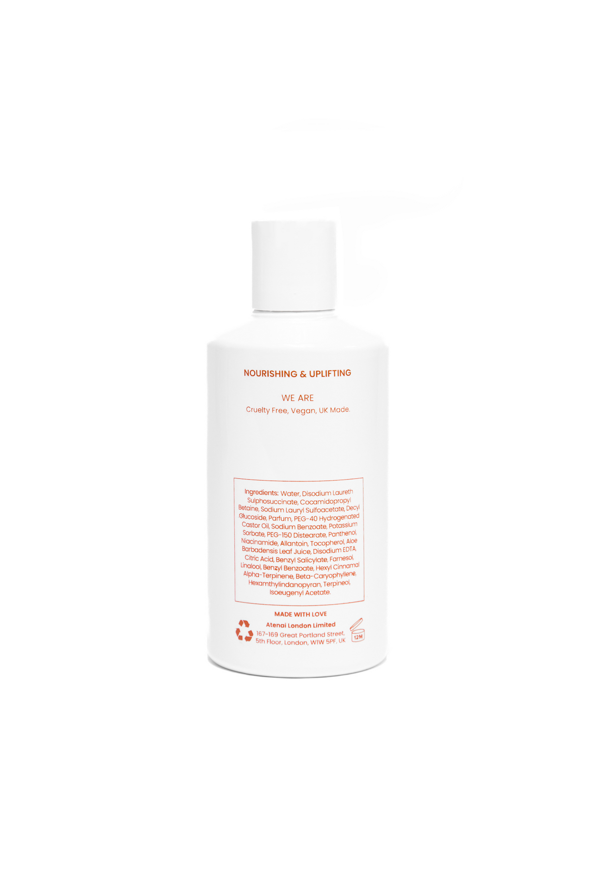 Atenai London Sanctuary Rose & Frankincense Hand & Body Wash
