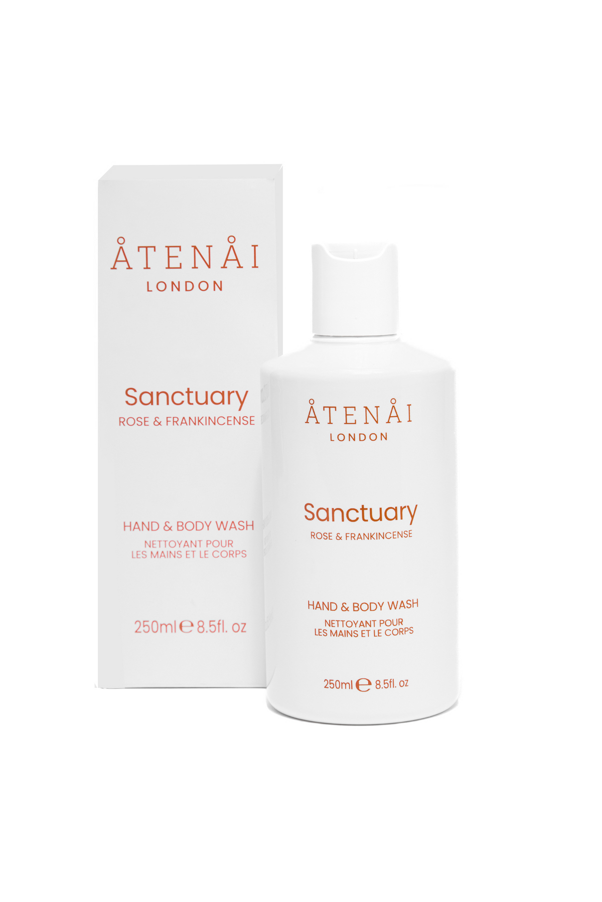 Atenai London Sanctuary Rose & Frankincense Hand & Body Wash