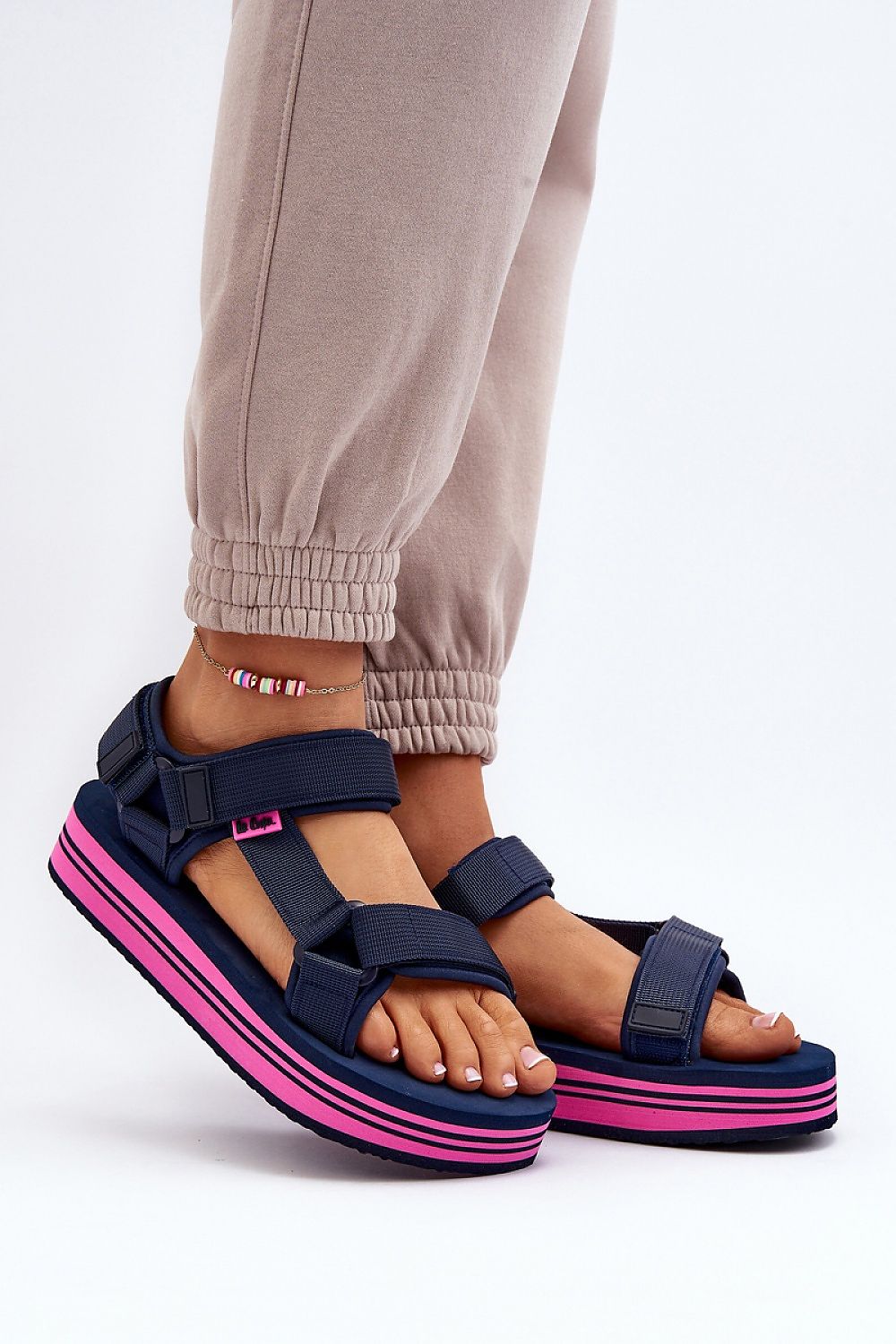 Sandals | Lee Cooper navy blue