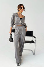 LaBalancia Two Piece Loungewear Set grey