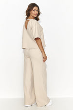 Numinou Comfort Short Sleeve Top & Trousers Loungewear Set