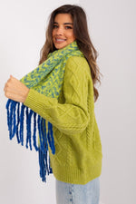AT Geometric Shawl Scarf