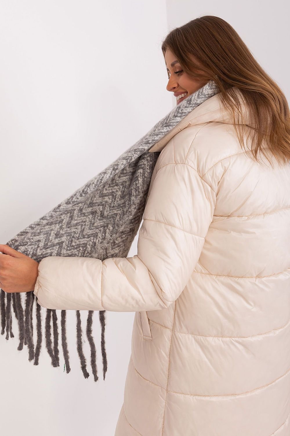 AT Geometric Shawl Scarf