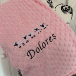 Sheep - Baby Bubble Blanket - Personalised
