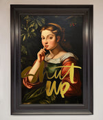 Shutup Foil Print Matt Black