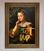 Shutup Foil Print Ornate Gold