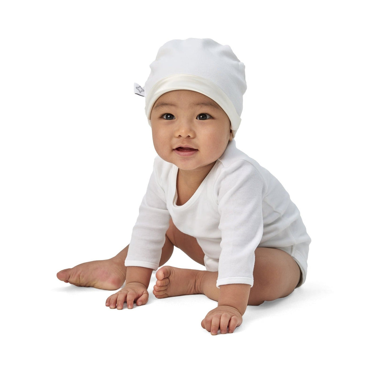 Silk Baby Hat | Snow White