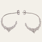 Dainty London Silver Nyx Hoops