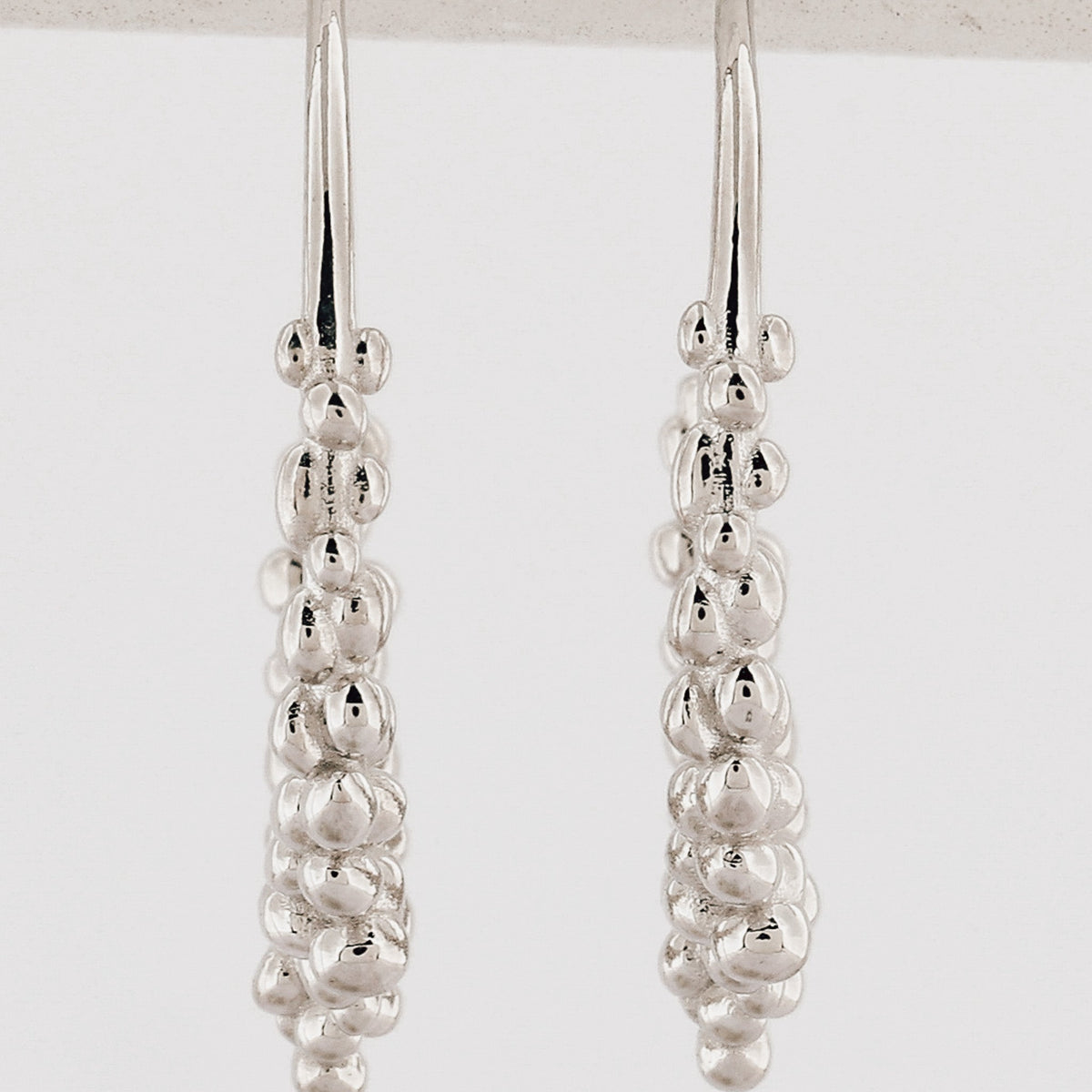 Dainty London Silver Nyx Hoops