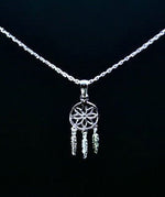 Silver Pendant on 45cm Silver Chain Various Designs
