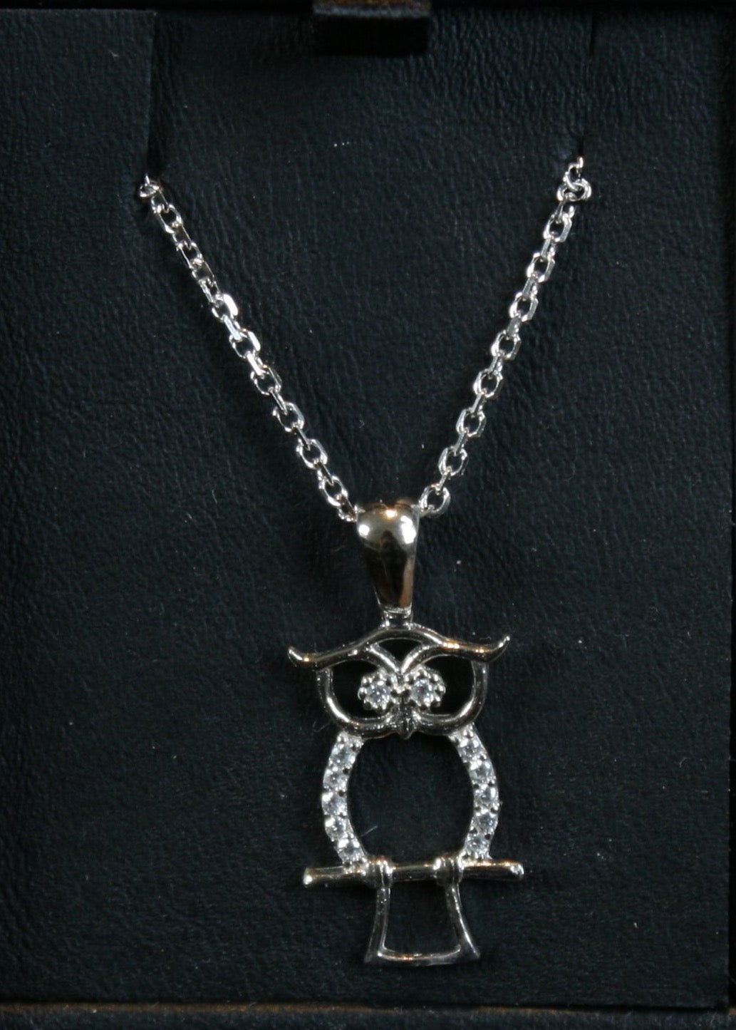 Silver Pendant on 45cm Silver Chain Various Designs Owl