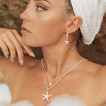 Dainty London Dainty Silver Starfish Necklace