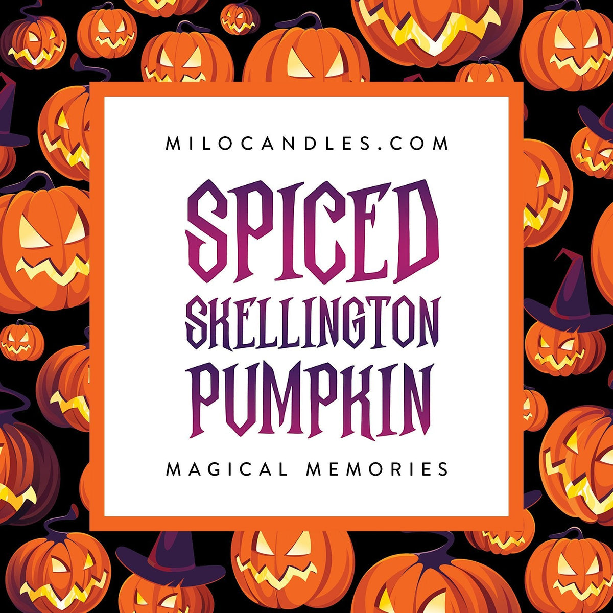 Spiced Skellington Pumpkin Spice Candle