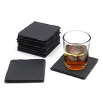 Slate Coasters Set Square Personalised Craft Design Jubilee Party Table Drinks Mat 10cm Wedding Engraver Wholesale