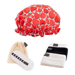 Shower & Spa Set - Various Prints Strawberry