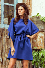 Numoco Sofia Butterfly Day Dress Blue Shade 2
