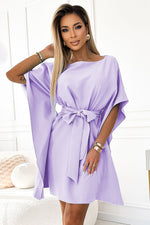Numoco Sofia Butterfly Day Dress Violet Shade 2