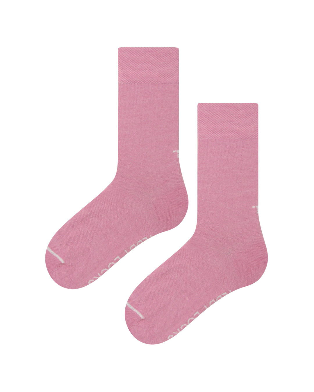 Soft Pink Everyday Crew Socks