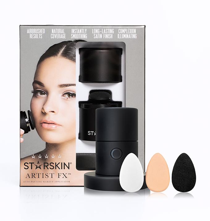 STARSKIN Artist FX™ Auto-Patting Professional Makeup Applicator and Refill Pack Auto-Patting Makeup Applicator