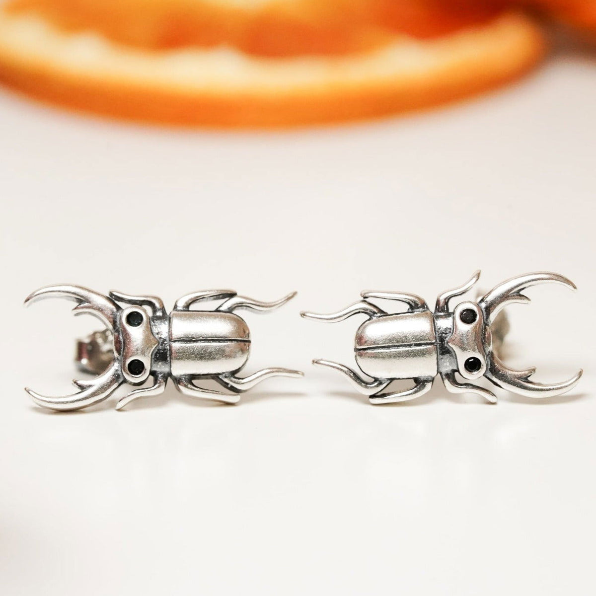 Stag Beetle Studs