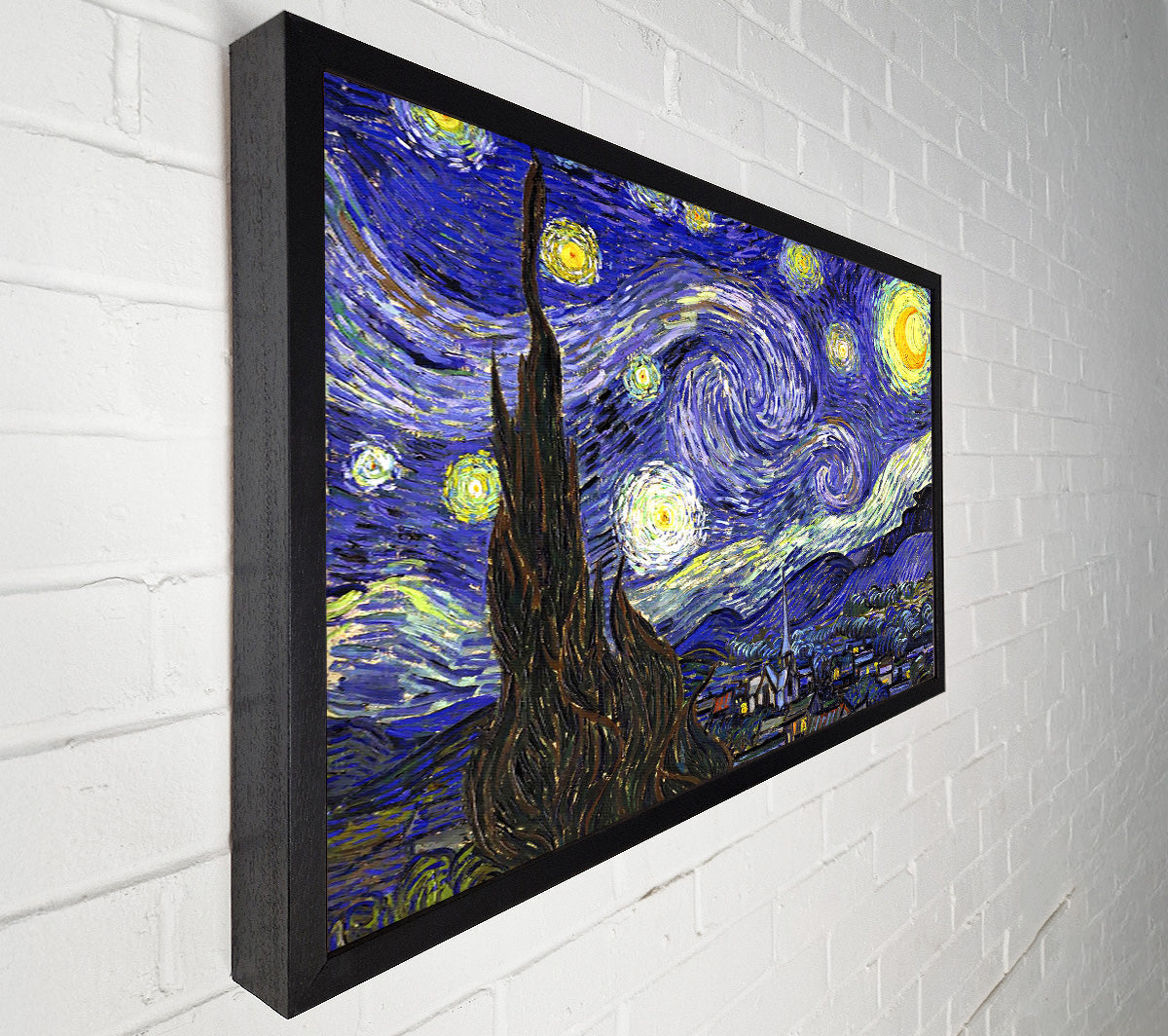 Starry Night Framed Canvas
