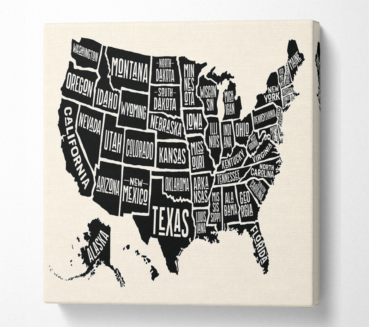 States Of America 5 Square