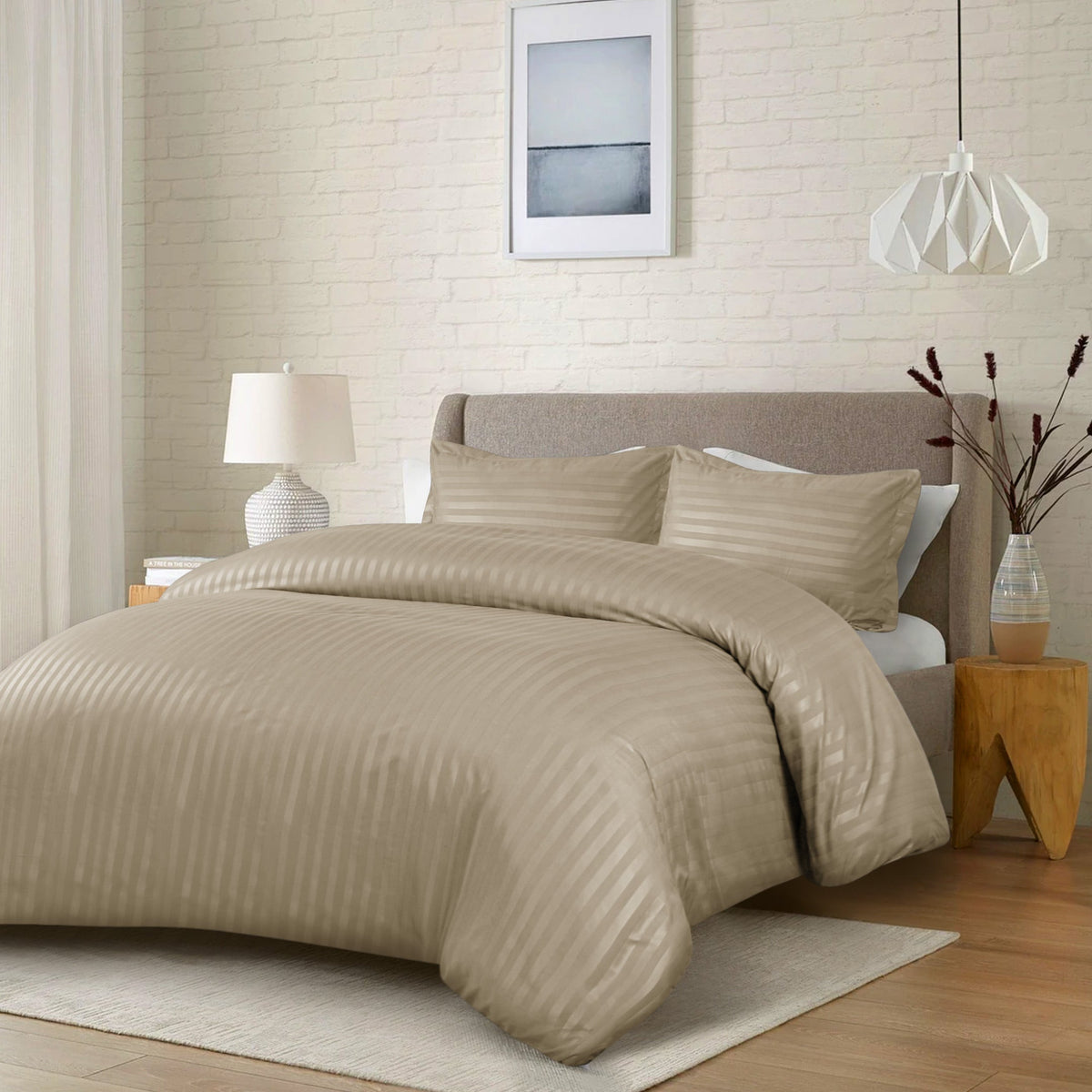 Stripe Duvet Cover Set