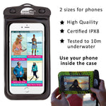 SwimCell Waterproof Phone Case - Large