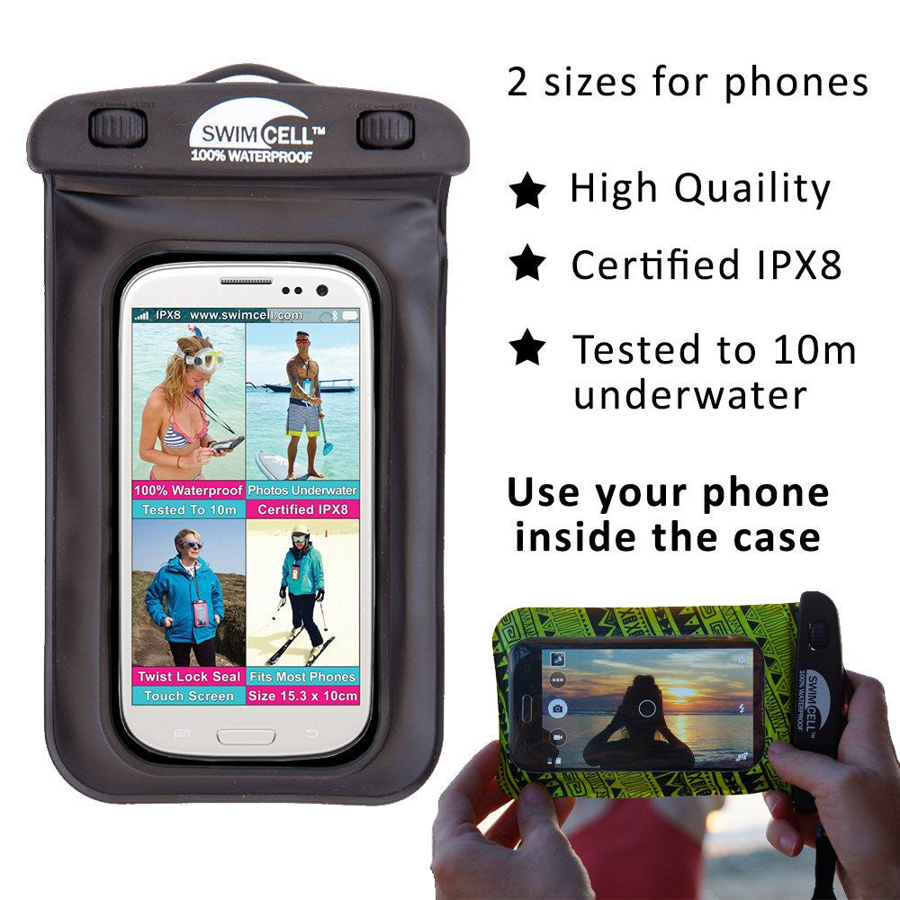 SwimCell Waterproof Phone Case - Standard