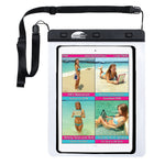 SwimCell Waterproof Tablet Case - Large (up to 21 x 24cm) White