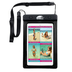 SwimCell Waterproof Tablet Case - Small (up to 15 x 21cm) Black